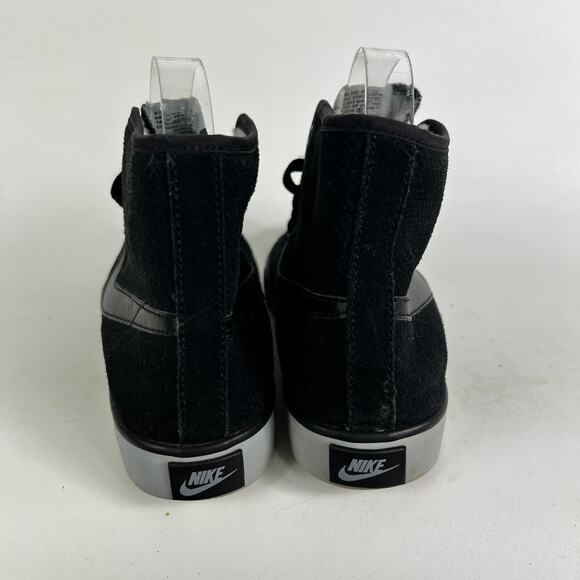 Nike Primo Court Sneakers Women's 7 Black Suede Lace Up Running Shoes 807163-001 - Picture 7 of 9